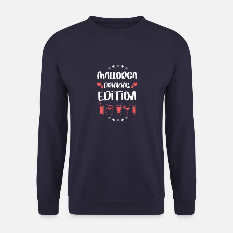 Équipe de Mallorca Drinking - Sweat-shirt Unisexe - marine