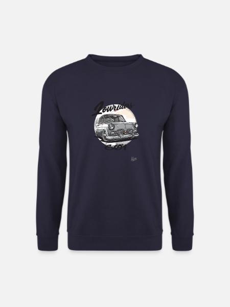 East Germany DDR Car Lowrider 601 Auto - Unisex Pullover - Navy