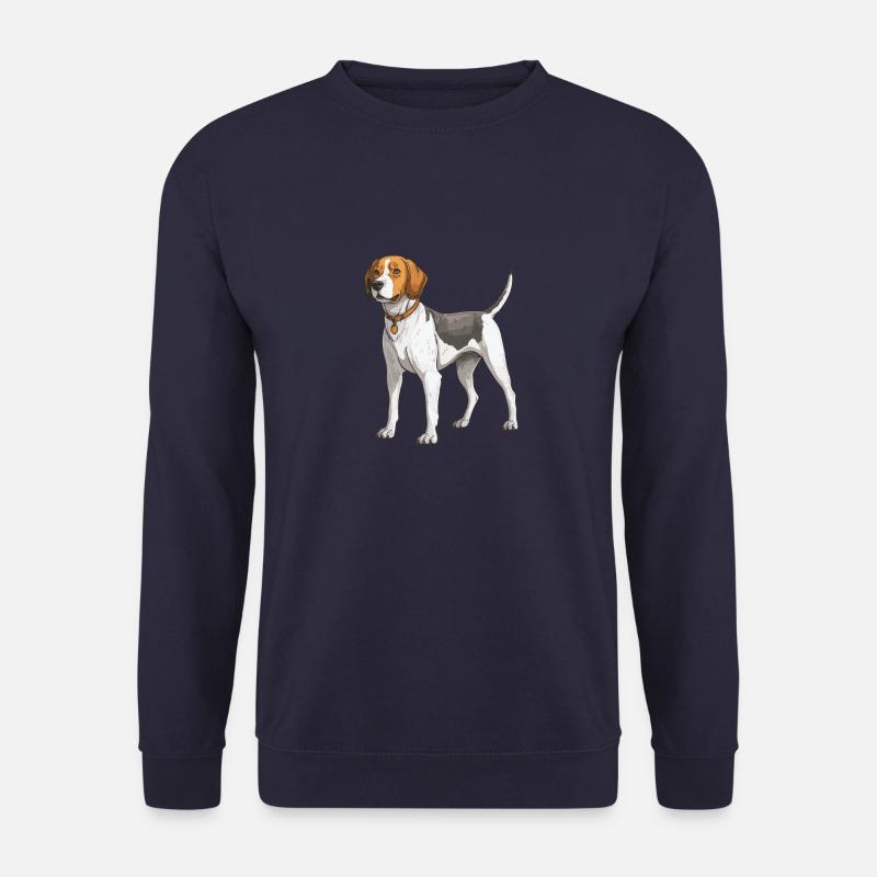 Beagle Hund Tier - Unisex Pullover - Navy