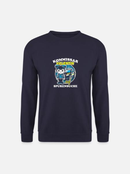 Kommissar Valentin Spurensuche - Unisex Pullover - Navy