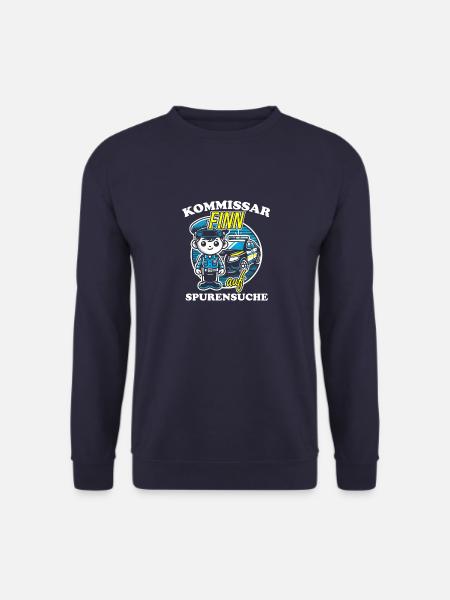 Kommissar Finn Spurensuche - Unisex Pullover - Navy
