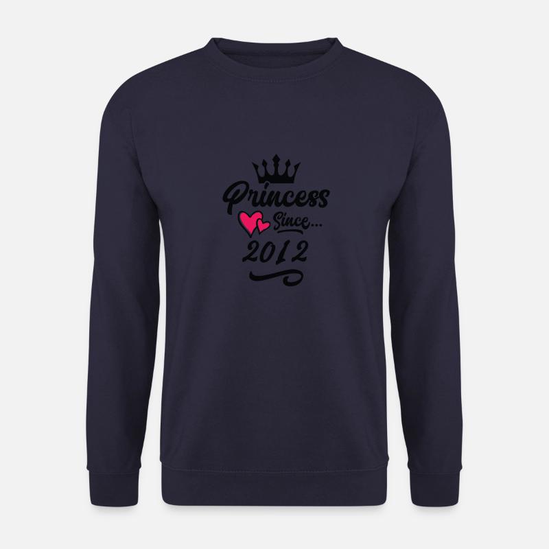 2012 Princess Birthday - Unisex Sweatshirt - navy