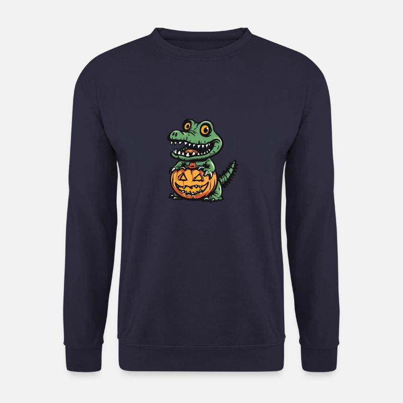 Alligator Halloween Tier - Unisex Pullover - Navy