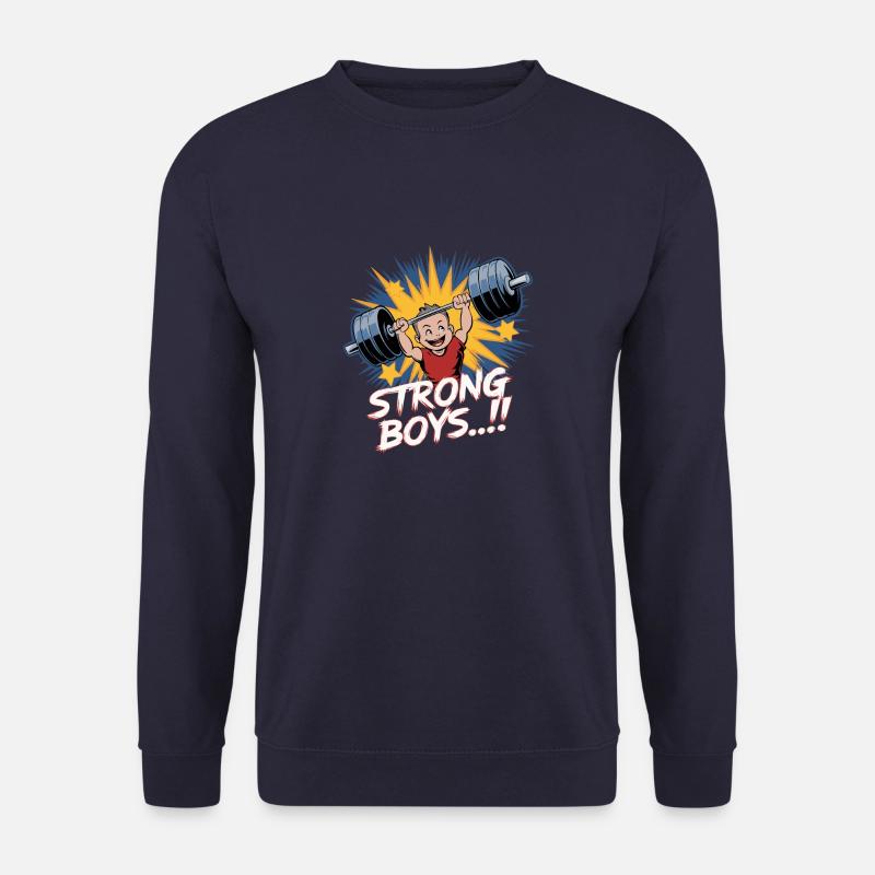 STRONG BOYS - Unisex Sweatshirt - navy