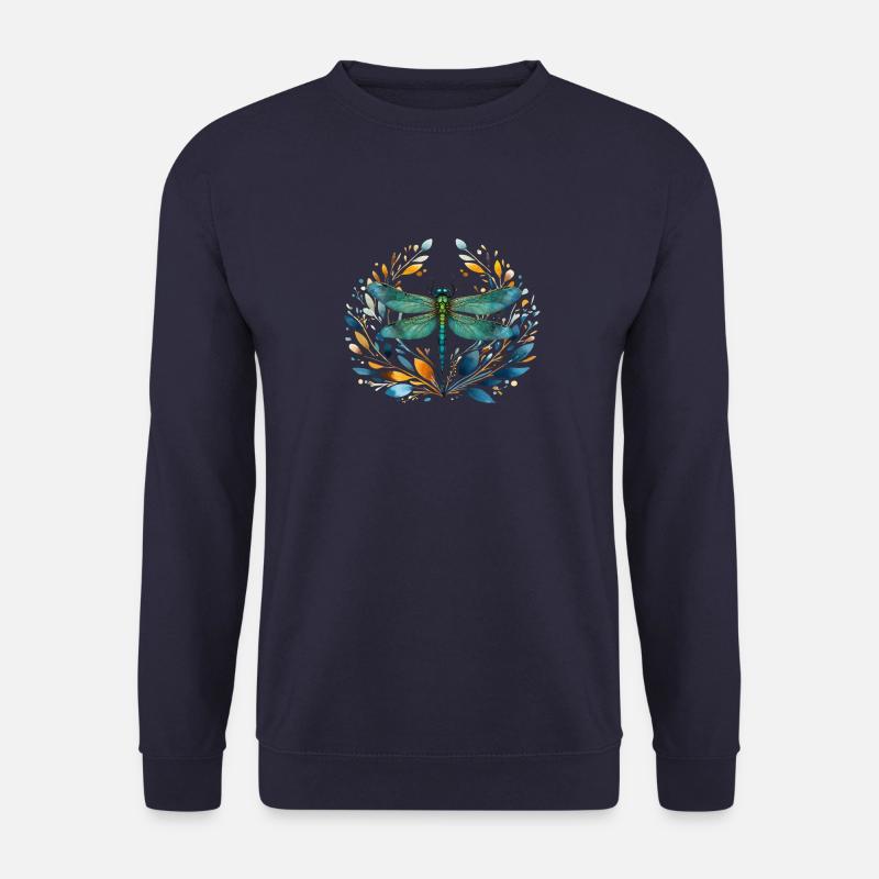 Libelle Dragonfly - Unisex Pullover - Navy