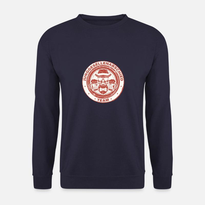 Junggesellenabschied Team Totenkopf - Unisex Pullover - Navy