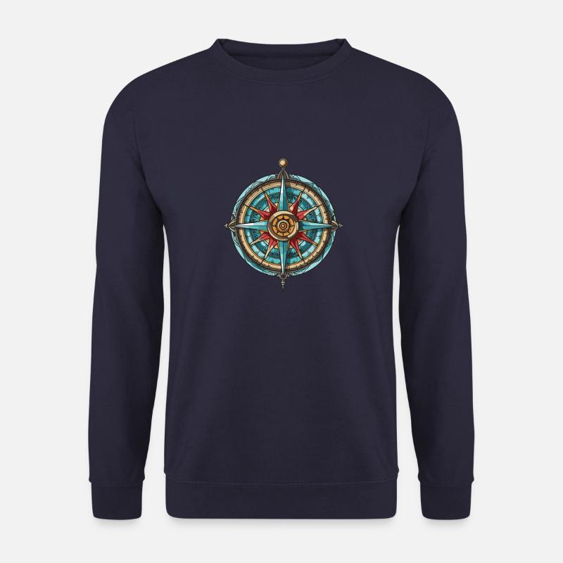 Kompass Travel - Unisex Pullover - Navy