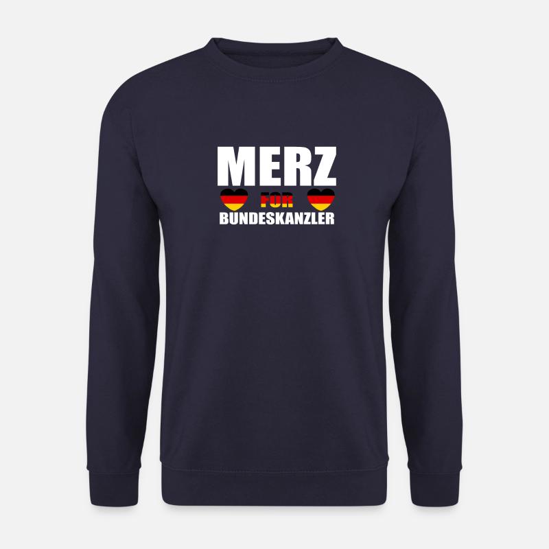 Merz for Bundeskanzler - Unisex Pullover - Navy