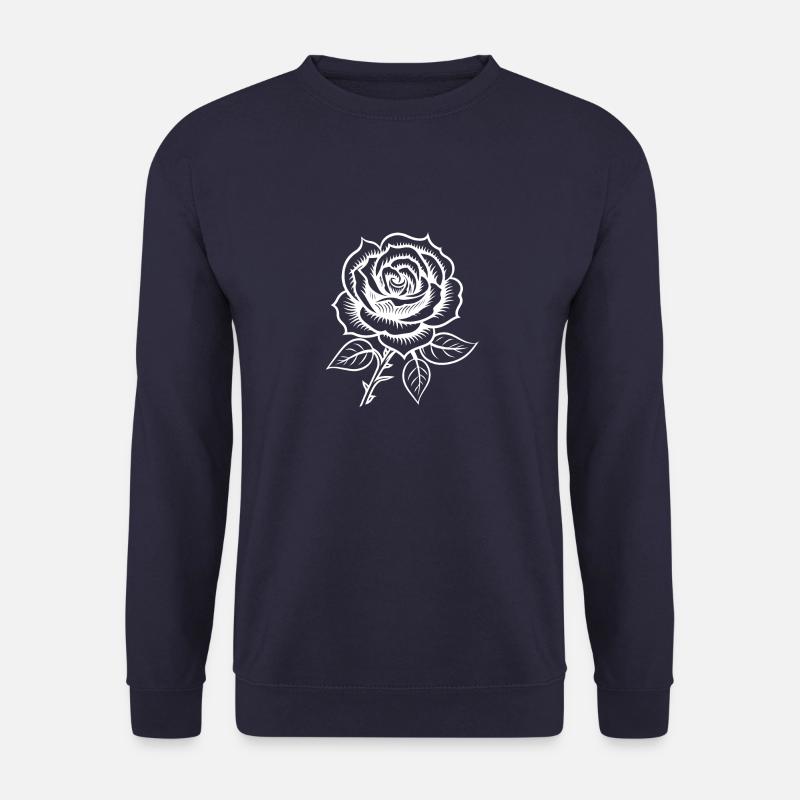 Rose Blume - Unisex Pullover - Navy