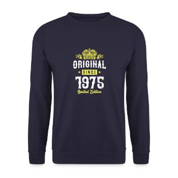 1975 Édition limitée - Sweat-shirt Unisexe - marine - Devant - Alina (178cm) & Michal (187cm)
