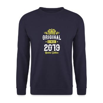 Édition limitée 2019 - Sweat-shirt Unisexe - marine - Devant - Alina (178cm) & Michal (187cm)