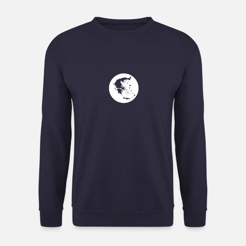 Greece Map Greek Greece - Unisex Sweatshirt - navy