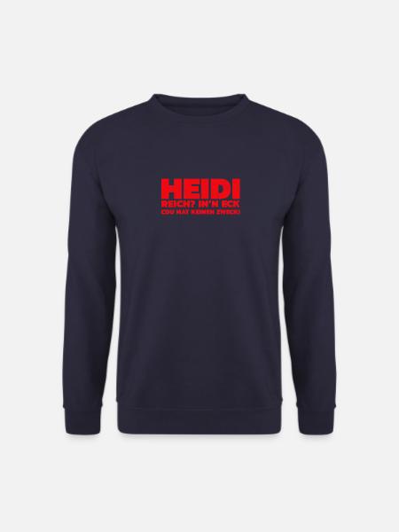 Reich? In‘n Eck, CDU hat keinen Zweck! - Unisex Pullover - Navy