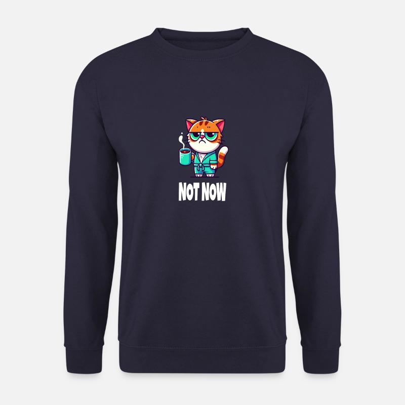 NOT NOW - Unisex Pullover - Navy