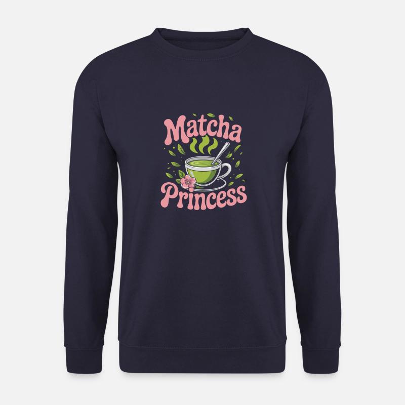 Matcha princess - Unisex Pullover - Navy