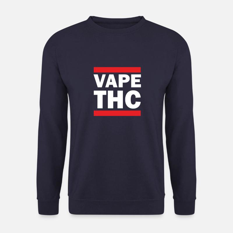 Vape THC White - Unisex Pullover - Navy
