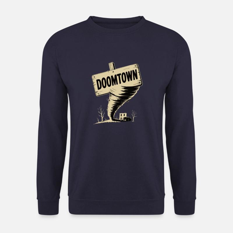 OMINÖSER TONADO - Unisex Pullover - Navy