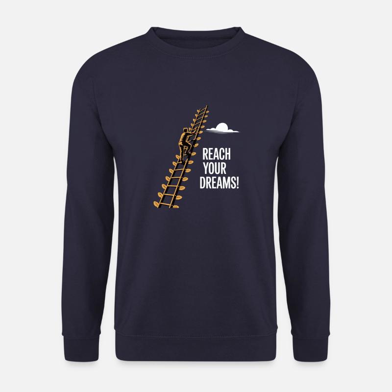 VERWIRKLICHEN SIE IHRE TRÄUME - Unisex Pullover - Navy