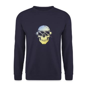 Ski Lunettes de ski Skeleton - Sweat-shirt Unisexe - marine - Devant - Alina (178cm) & Michal (187cm)