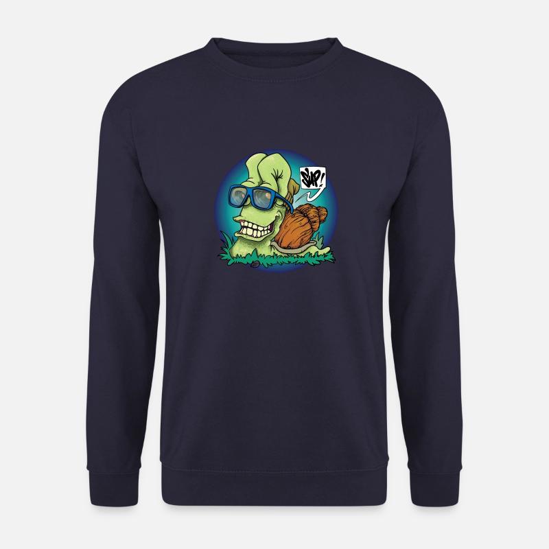 Hip Snail - Unisex Sweatshirt - navy