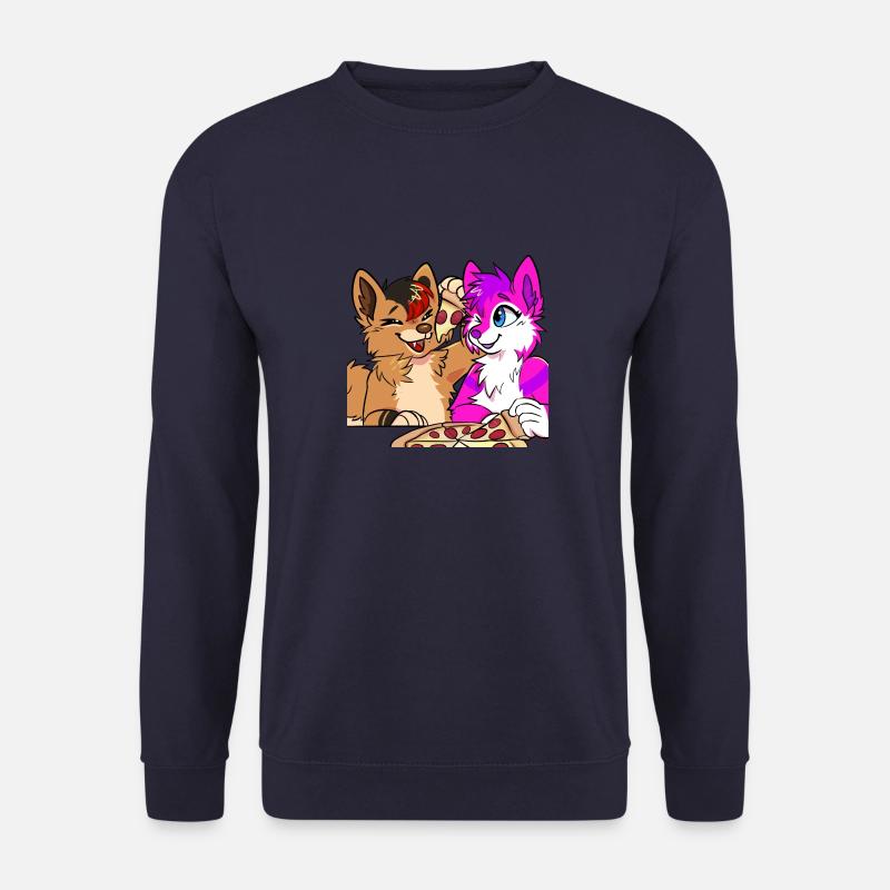 SkyXAkera Pizzadate - Unisex Pullover - Navy