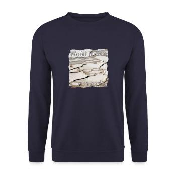 Wood Buffalo National Park Salt Plains, Canada - Unisex Pullover - Navy - Vorne - Alina (178cm) & Michal (187cm)