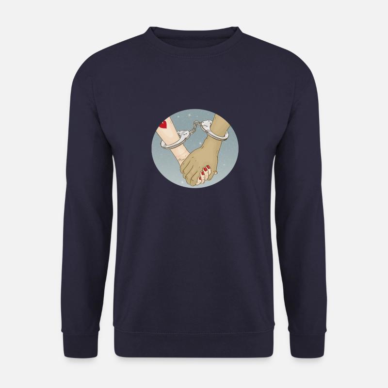 Handcuffs - Unisex Pullover - Navy