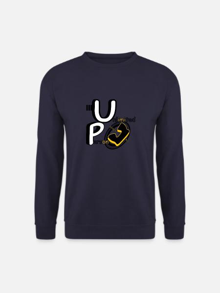 Unlimited Person Excellent - Unisex Pullover - Navy