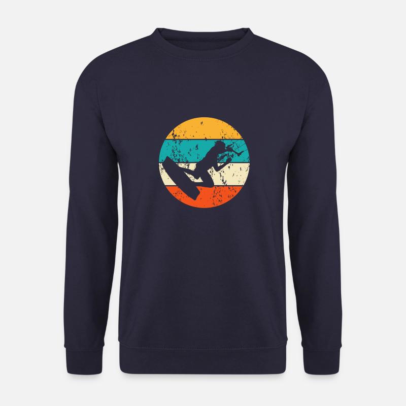 Kitesurfen Kiten Kiteboarding Kite Board - Unisex Pullover - Navy