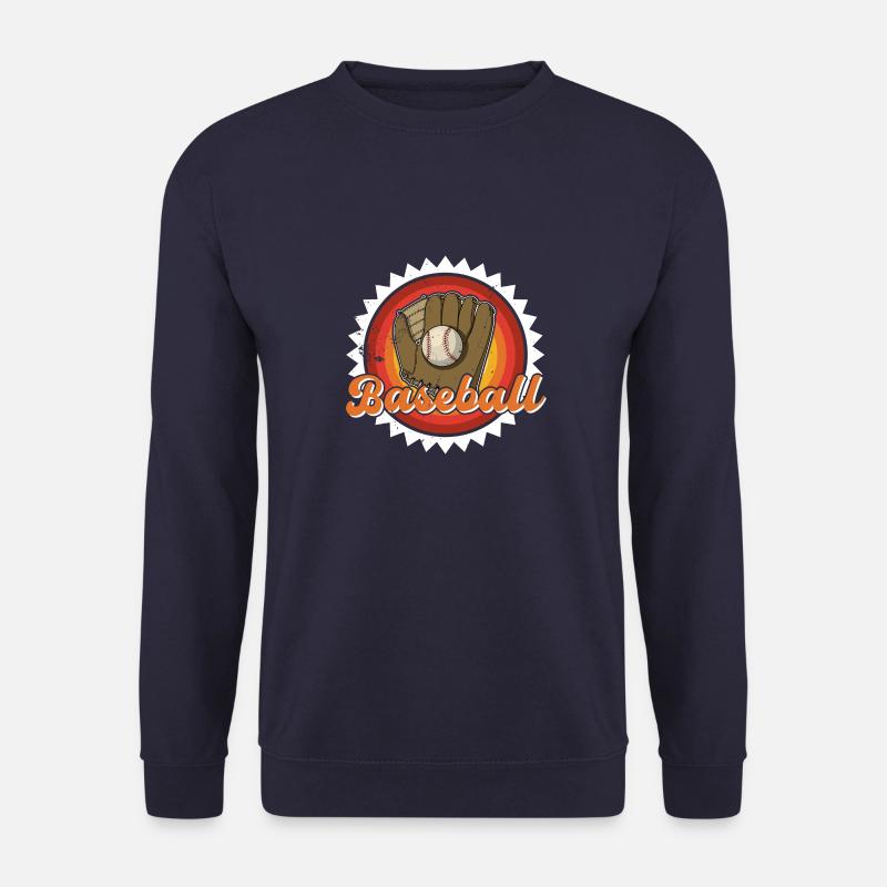 Baseball Handschuhe Ball Catcher Spruch - Unisex Pullover - Navy