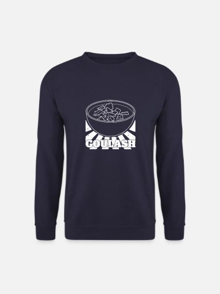 National Gericht Suppe Gulasch Kochbuch Koch - Unisex Pullover - Navy