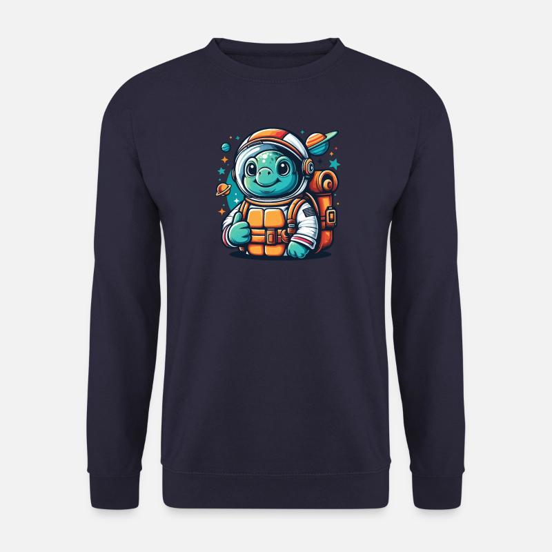Weltraum Schildkröte - Unisex Pullover - Navy