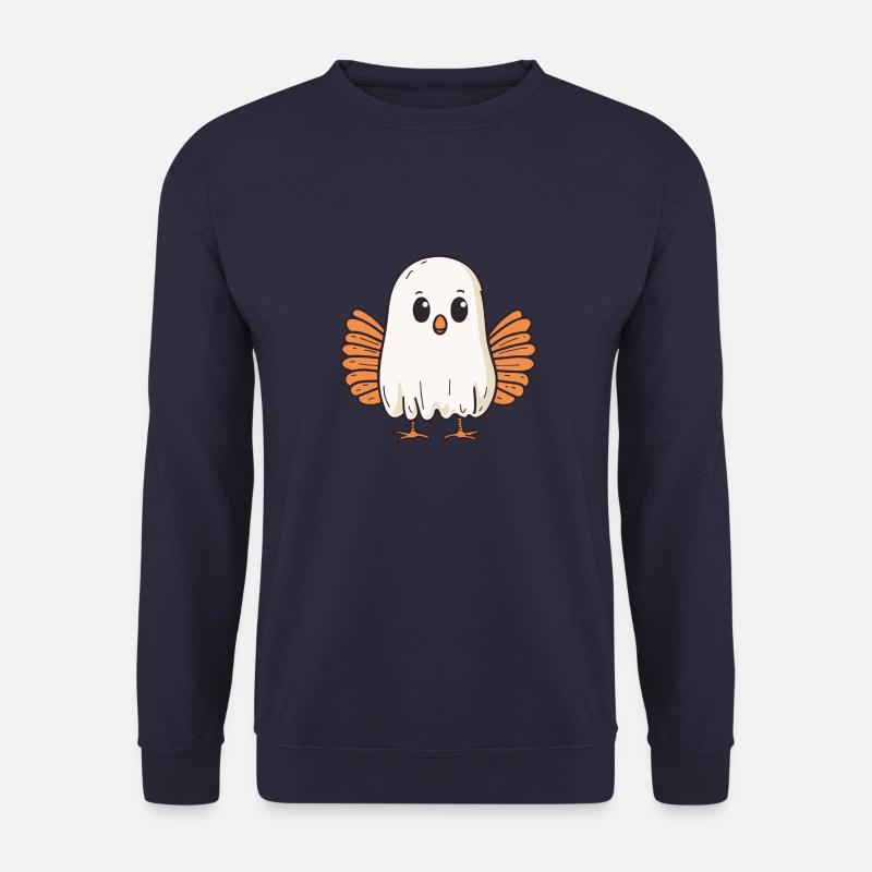 Turkey Halloween Funny Ghost - Unisex Sweatshirt - navy