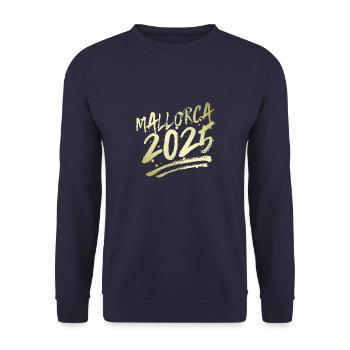 Mallorca 2025 - Unisex Sweatshirt - navy - Front - Alina (178cm) & Michal (187cm)