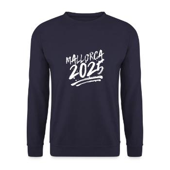 Mallorca 2025 - Unisex Sweatshirt - navy - Front - Alina (178cm) & Michal (187cm)