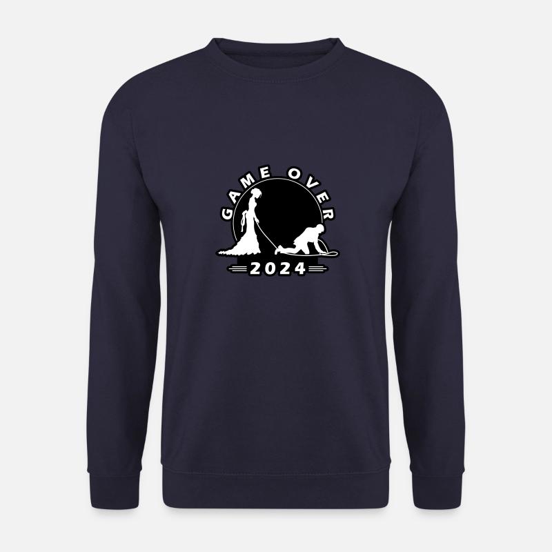 Game Over 2024 Wedding - Unisex Sweatshirt - navy