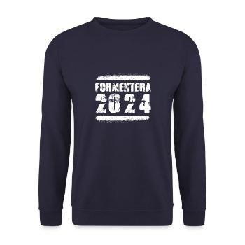Formentera 2024 Team - Unisex Pullover - Navy - Vorne - Alina (178cm) & Michal (187cm)