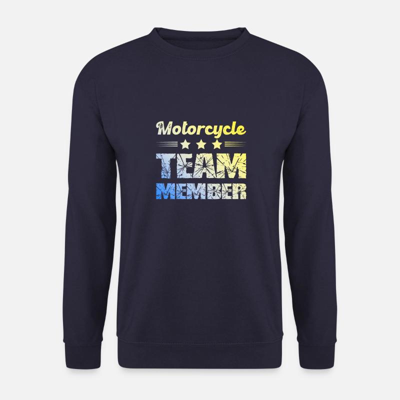 Équipe de motards - Sweat-shirt Unisexe - marine