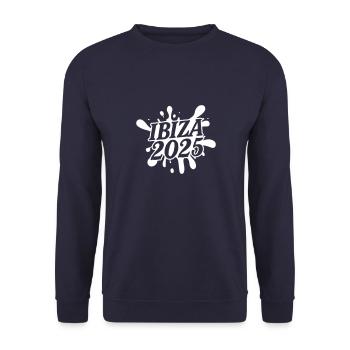 Ibiza 2025 - Sweat-shirt Unisexe - marine - Devant - Alina (178cm) & Michal (187cm)