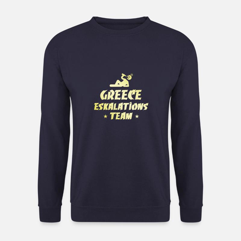 Escalade en Grèce - Sweat-shirt Unisexe - marine