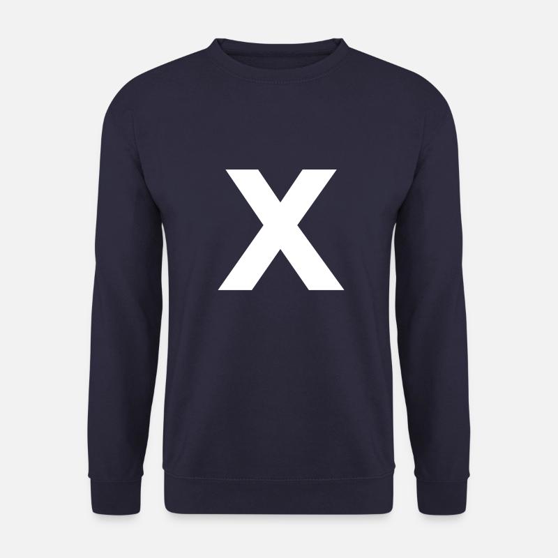 X - Unisex Sweatshirt - navy
