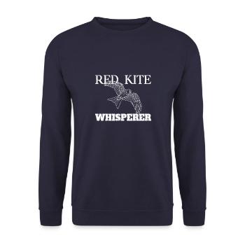 Rotmilan Vogel Biologie Zugvogel Vgabelweihe - Unisex Pullover - Navy - Vorne - Alina (178cm) & Michal (187cm)