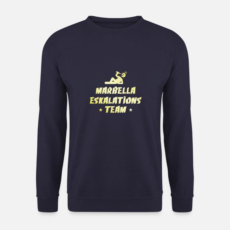 Escalade à Marbella - Sweat-shirt Unisexe - marine