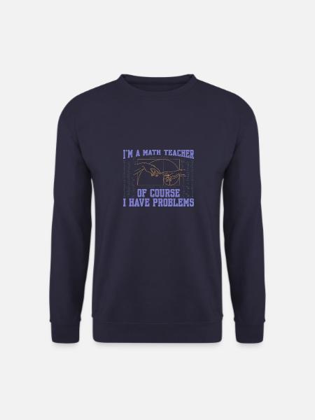 Sezione Aurea Fibonacci Matematica Arte Spirale - Felpa unisex - navy
