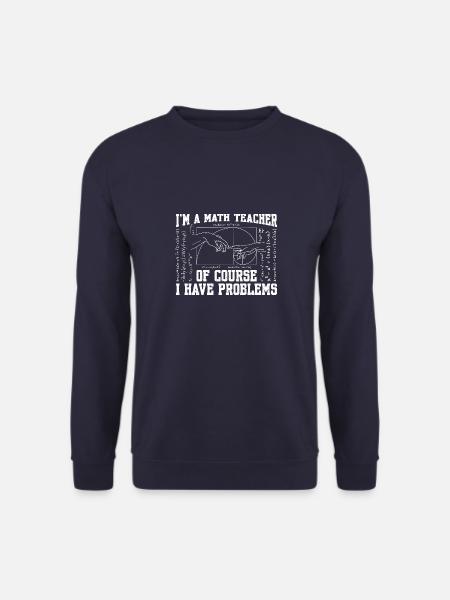 Goldener Schnitt Fibonacci Mathe Kunst Spirale - Unisex Pullover - Navy