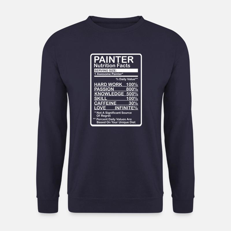 Painter Informations nutritionnelles - Sweat-shirt Unisexe - marine