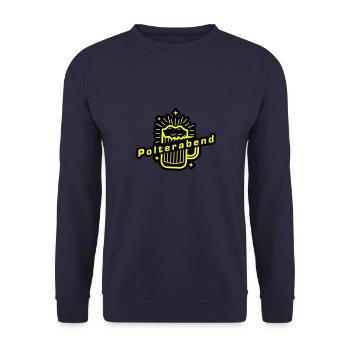 Bachelor Party Wedding Bachelor - Unisex Sweatshirt - navy - Front - Alina (178cm) & Michal (187cm)