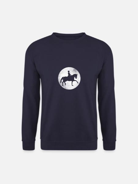 Tunierpferd with rider - Unisex Sweatshirt - navy