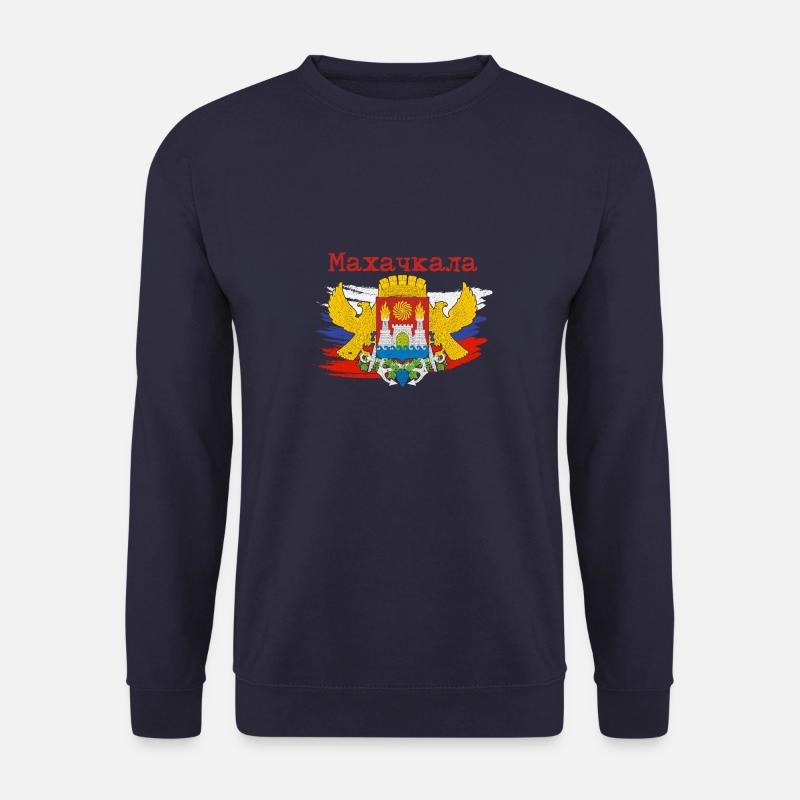 Dagestan Adler Kaukasus Papakha Dagestani - Unisex Pullover - Navy
