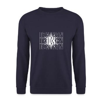 Yeziden Jesiden Ethnisch Irak Mesopotamien - Unisex Pullover - Navy - Vorne - Alina (178cm) & Michal (187cm)